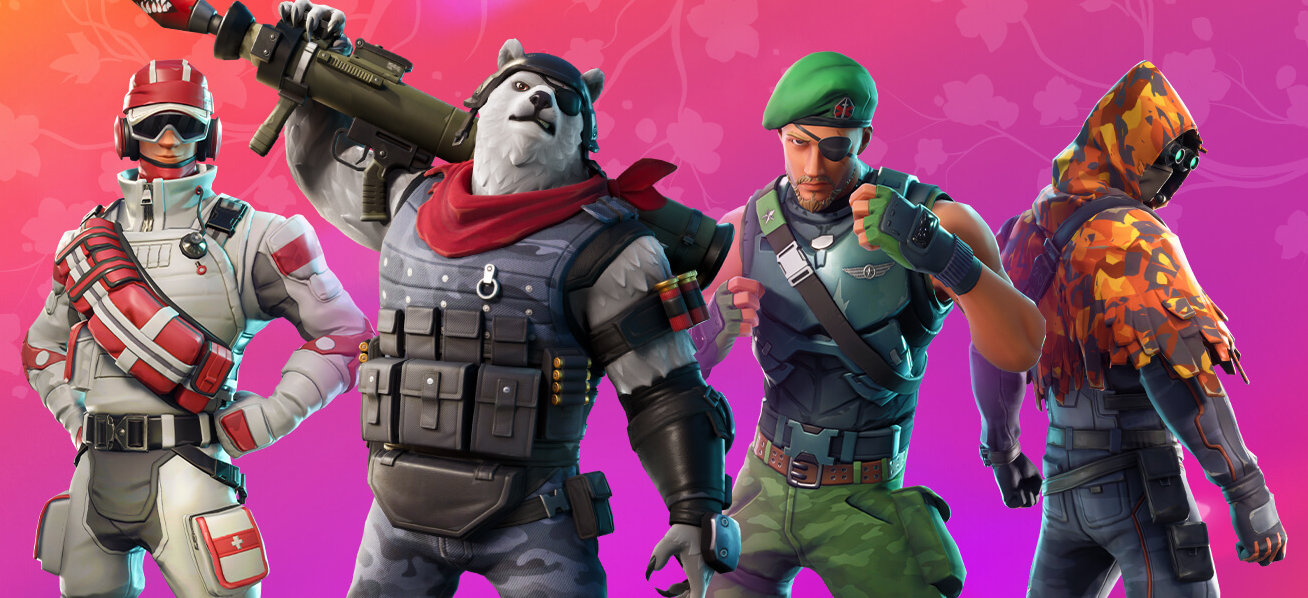What's new in Fortnite Update 24.10: Spring Breakout missions and rewards, new augments and specialist characters.