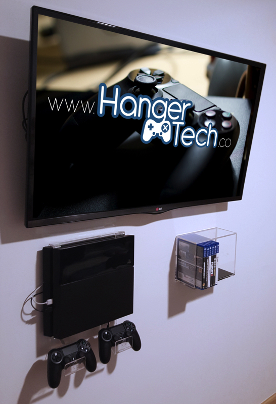 HangerTech - Disfruta de nuestro increíble Combo Soporte PlayStation 4 +  Luz Led Multicolor para tu consola de videojuegos y optimiza tus espacios  con HangerTech. Incluye: ✓Soporte de pared para consola PlayStation