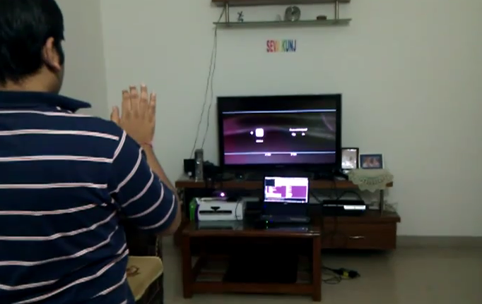 inevitable, Kinect funcionando en una