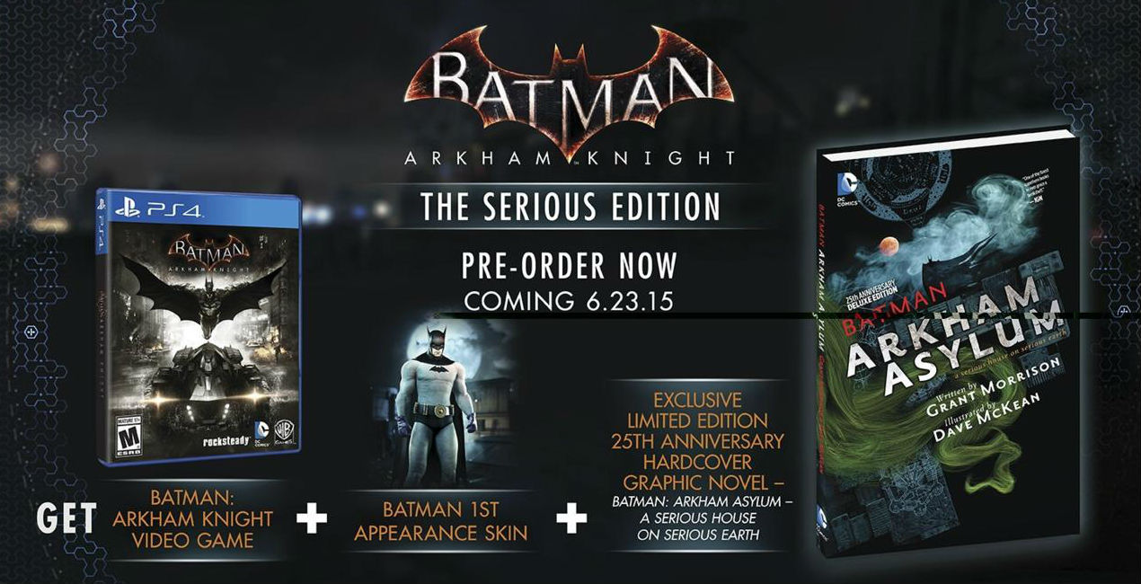 Anuncian nueva edición especial de Batman: Arkham Knight