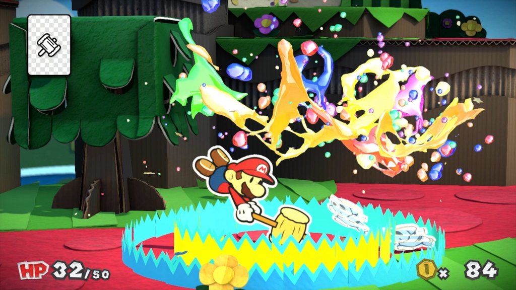 banco Precursor Tranquilidad Paper Mario: Color Splash deslumbra en cuatro nuevos cortos