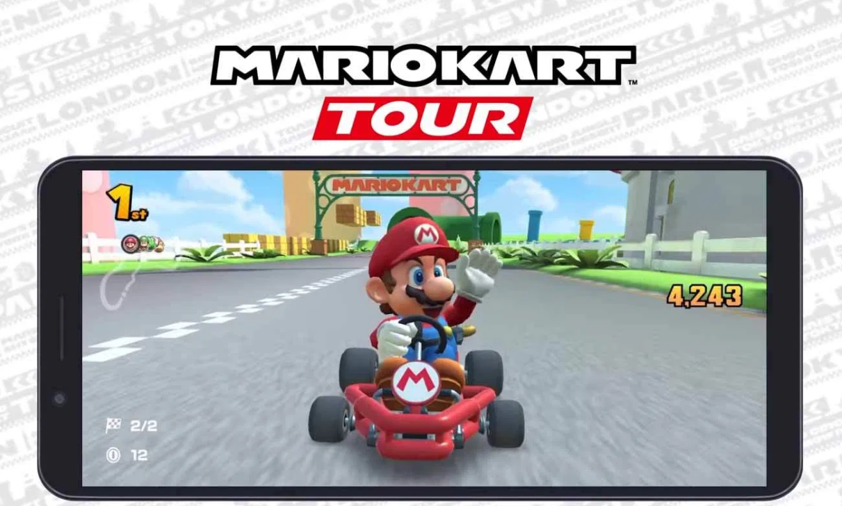 Mario Kart Tour Modo Horizontal