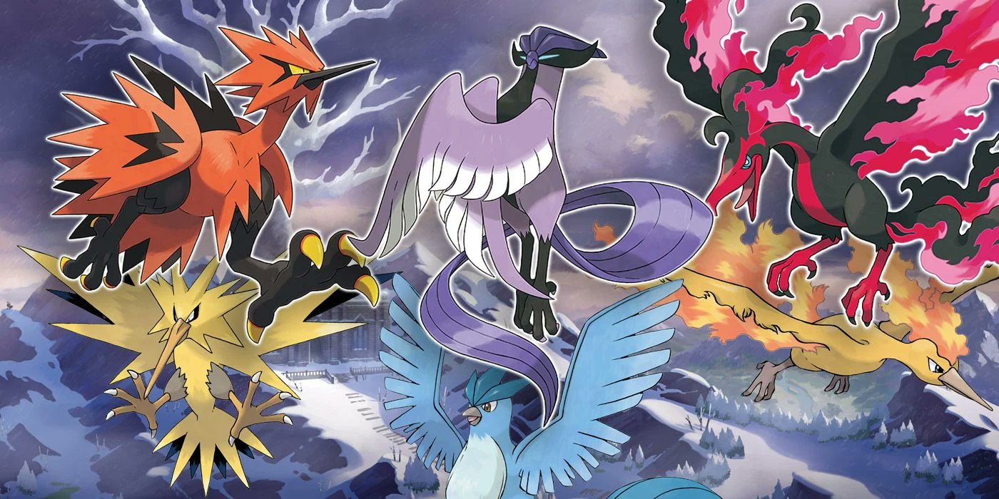 Ya puedes reclamar tu Zapdos de Galar shiny en Pokémon Espada y