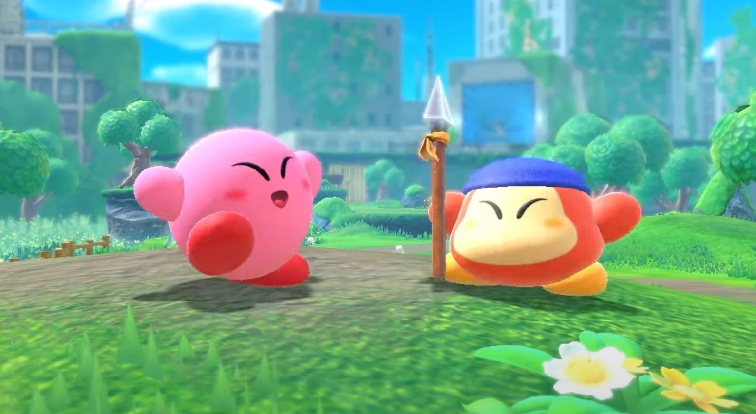 Ya podemos descargar la demo gratis de Kirby and the Forgotten Land