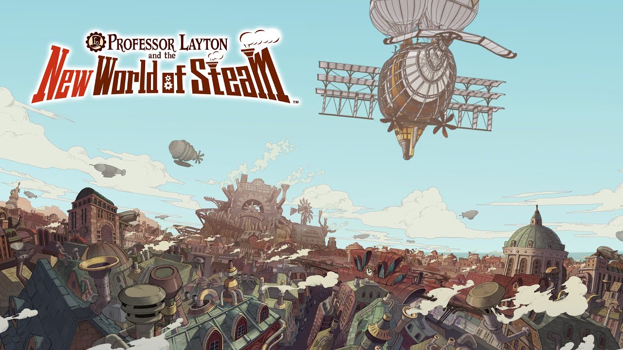 Professor Layton and the New World of Steam: tráiler y lanzamiento