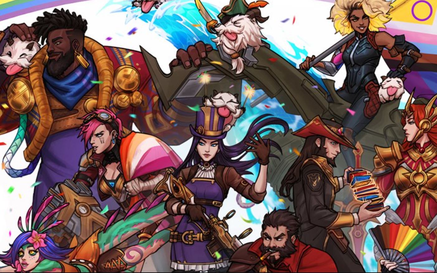 League of Legends celebra el orgullo LGBTI con nuevos gestos, estelas
