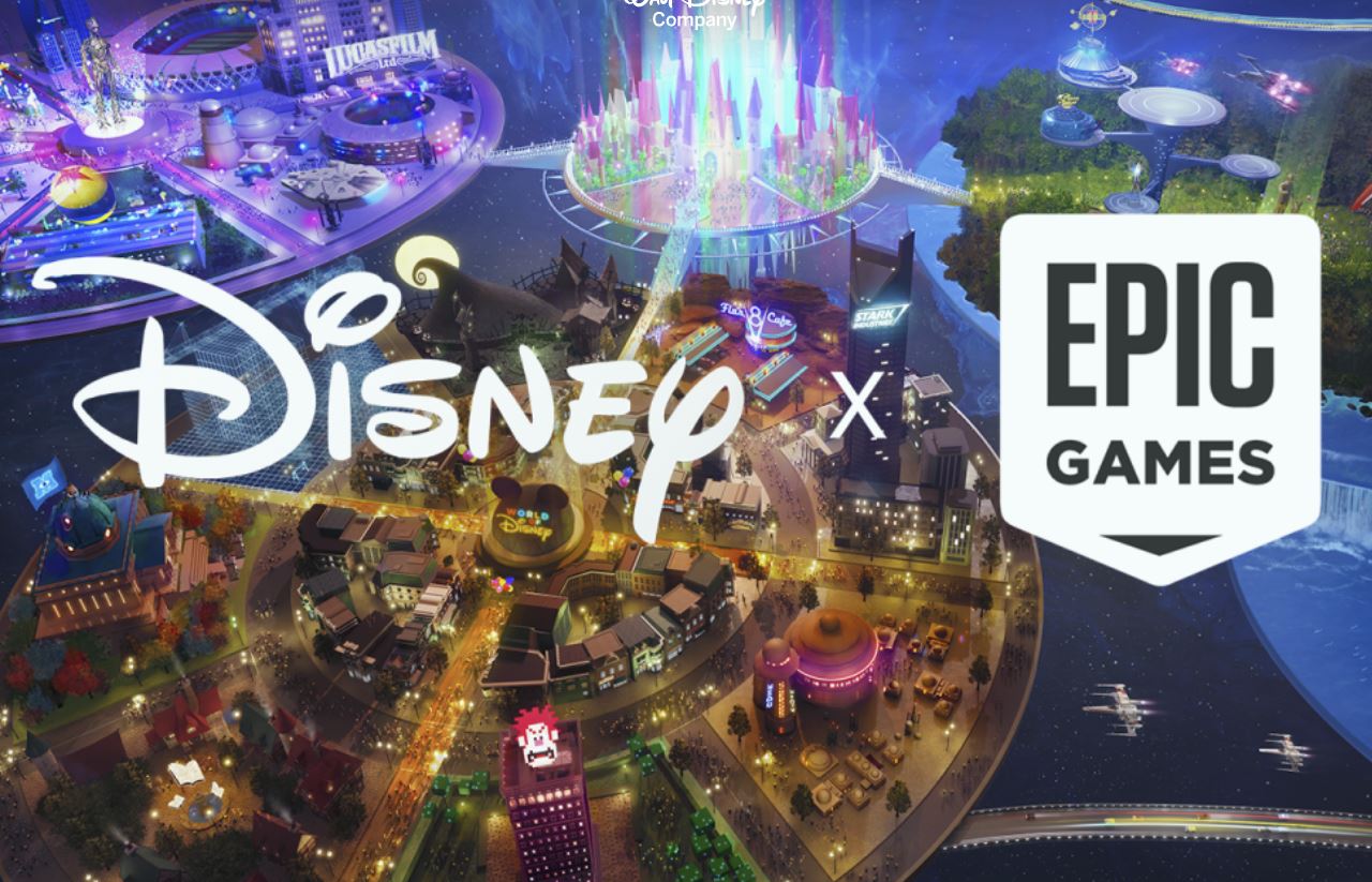 Disney y Epic Games anunciaron un universo de juegos conectado a Fortnite